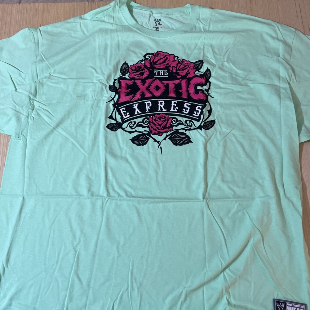 WWE Adam Rose the exotic express 4X Double Sided T-Shirt NOS